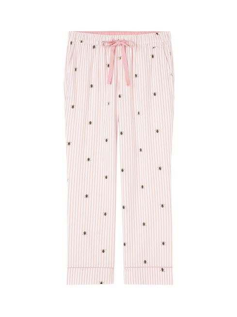 Buy Joules Pink Luna Light Pyjama Bottoms from the Joules online shop