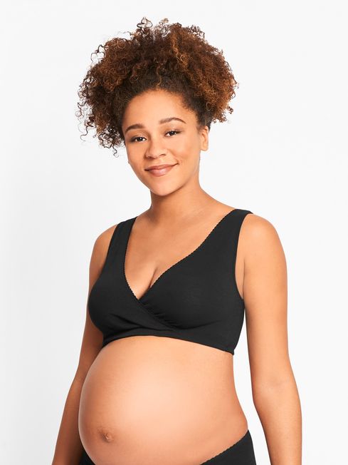 Buy Seraphine Black Baby Sensory Maternity And Nursing Bra from the Next UK  online shop