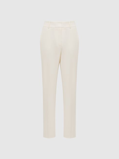 Reiss Ember Slim Fit High Rise Trousers | REISS Rest of Europe