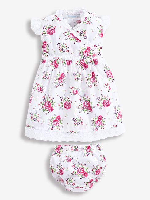 Buy JoJo Maman B b Print Baby Dress with Knickers from the JoJo