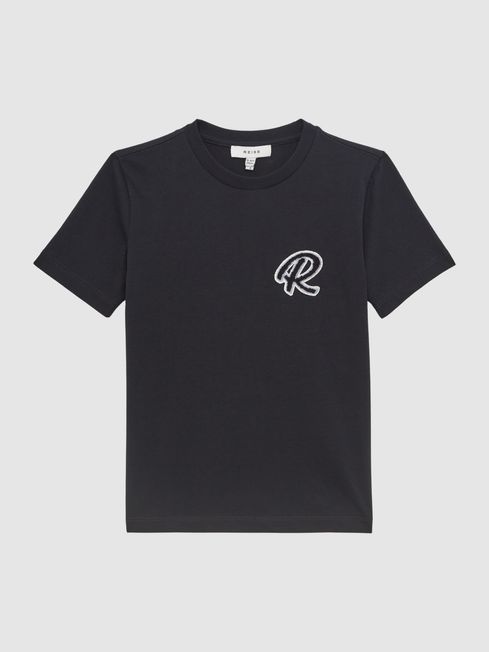 Reiss Jude Cotton Crew Neck T Shirt REISS USA