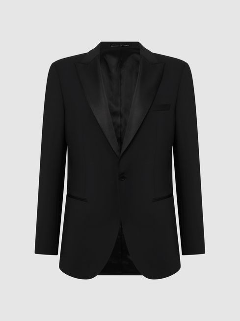 Reiss Poker Modern Fit Single Breasted Tuxedo Jacket | REISS USA