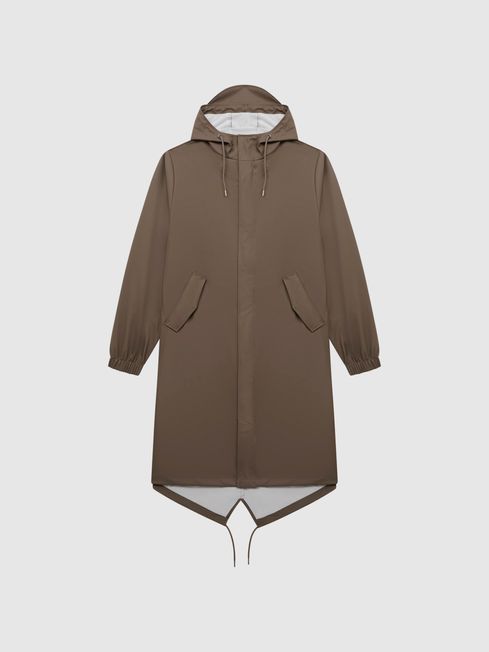 Green fishtail parka on sale