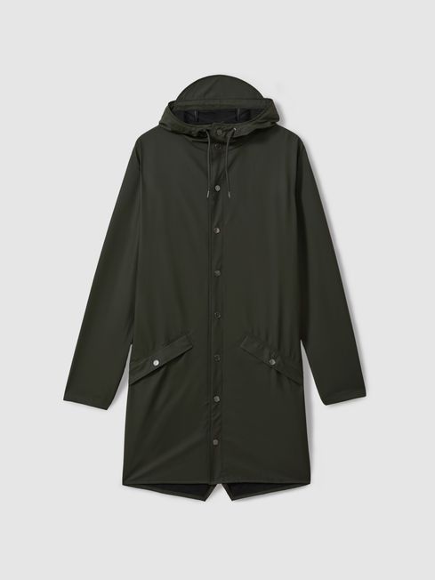 Rains Longline Hooded Jacket