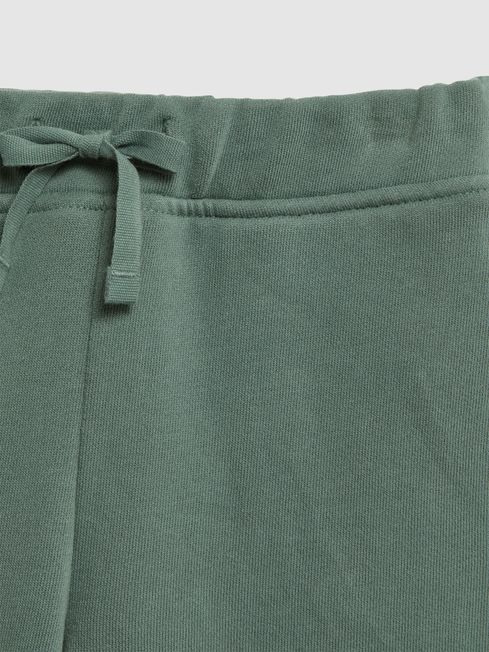 Reiss Fern Green Ali Garment Dye Jersey Joggers