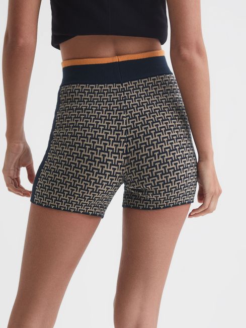 Reiss Abstract Castilla The Upside Printed Shorts