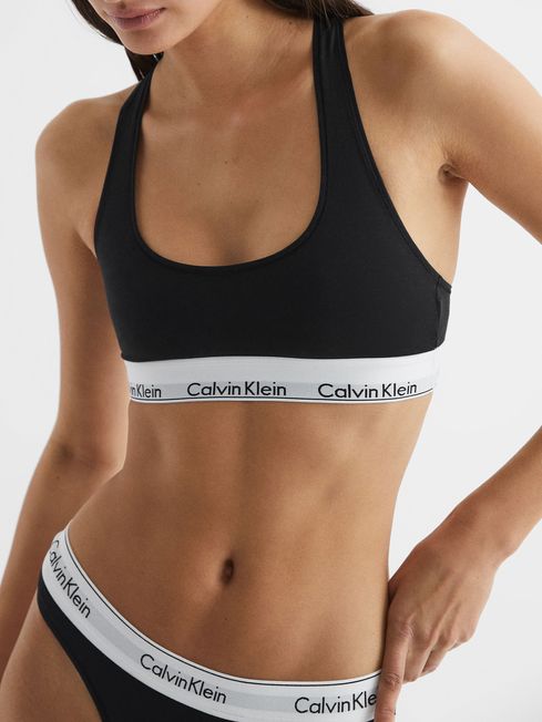 Sutiã Bralette Renda Verona - Calvin Klein Underwear - Preto - Shop2gether