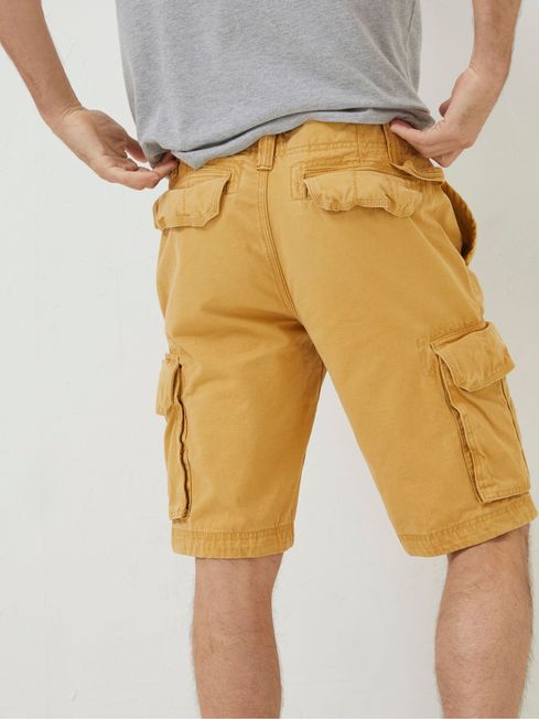 Yellow Breakyard Cargo Shorts FatFace Ireland