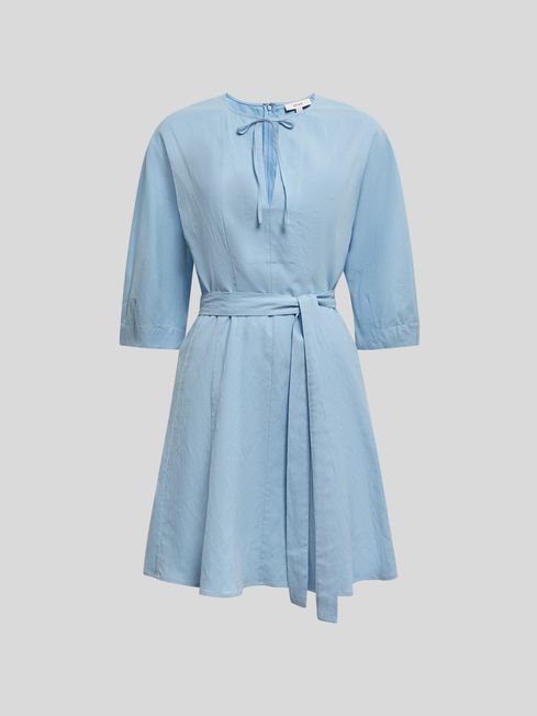 Reiss light shop blue dress