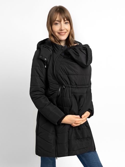 Bebe cheap black coat