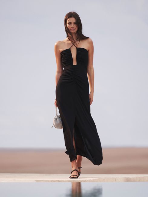 Reiss black dress outlet