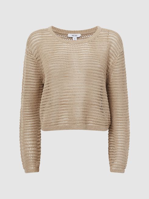 Open neck store jumper