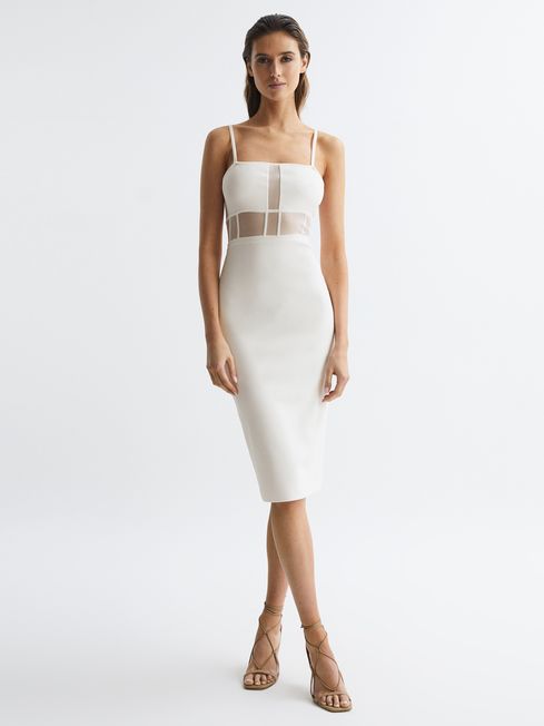 Reiss - luisa knitted bodycon dress