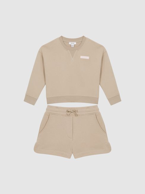Reiss Nina Set Sweatshirt and Shorts REISS