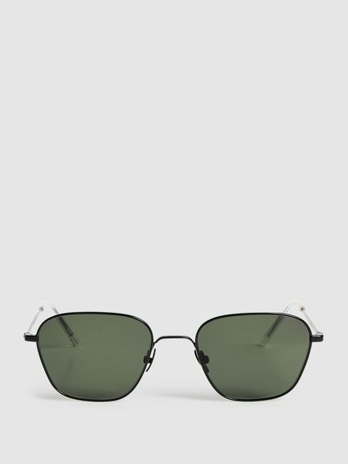 Monokel Eyewear Squared Sunglasses - REISS