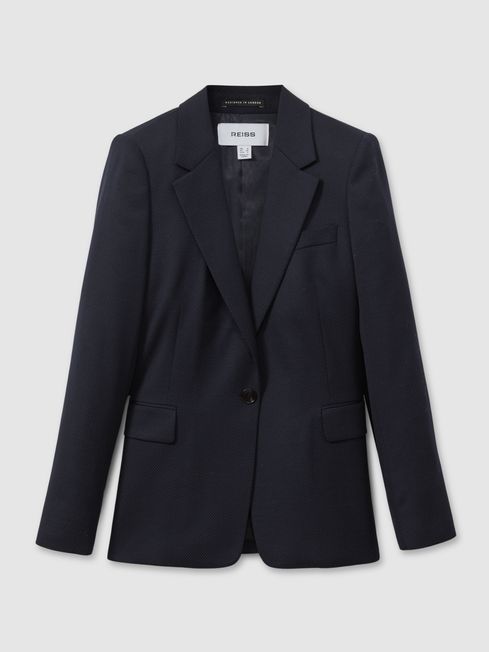 Textured suit blazer on sale
