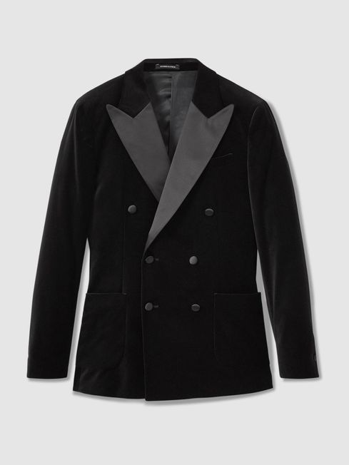 Reiss velvet dinner jacket store