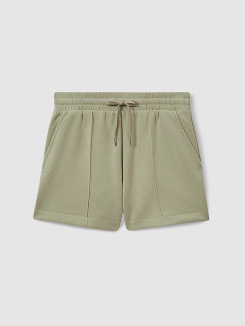 Reiss Sage Joanna Drawstring Jersey Shorts