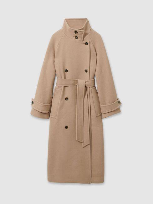 Reiss wool coat womens sales
