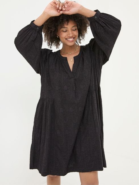 Anona Black Swing Dress FatFace Ireland