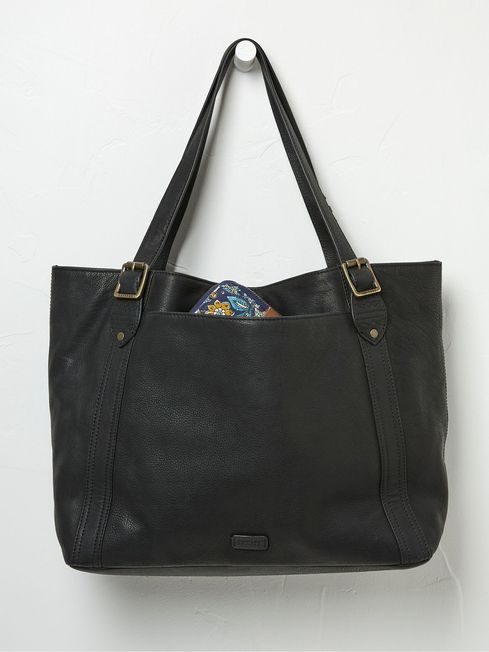 June Black Tote Bag