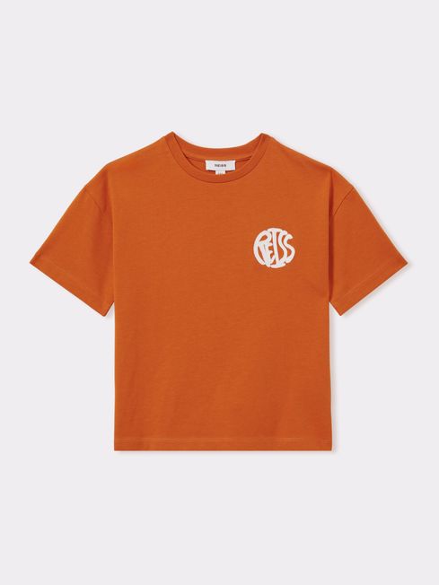 T shirt off white orange on sale