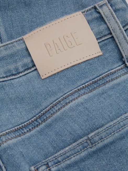 Paige High Rise Straight Leg Jeans