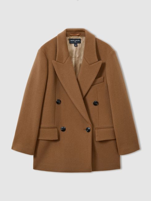 Reiss camel blazer shop