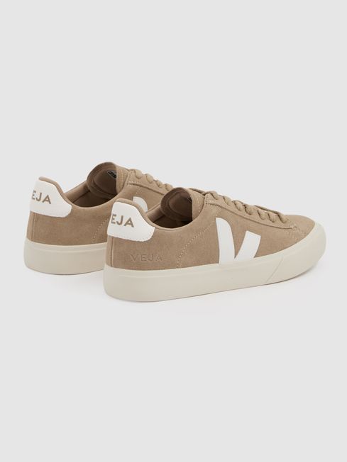 Veja Suede Logo Trainers