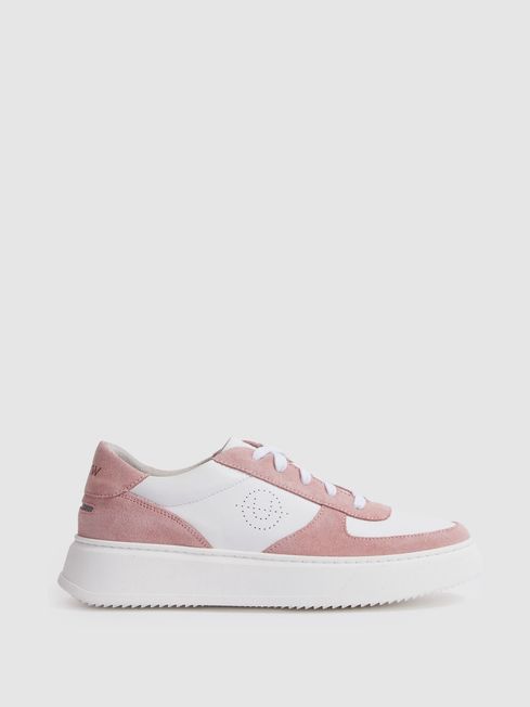 Unseen Footwear Suede and Leather Trainers