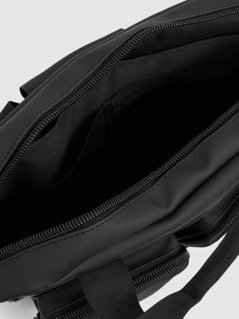 Rains Technical Laptop Bag in Black REISS Switzerland