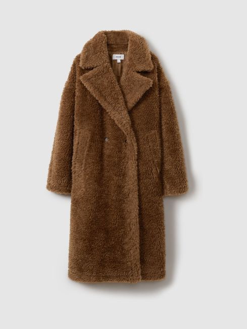 Teddy coat petite sale