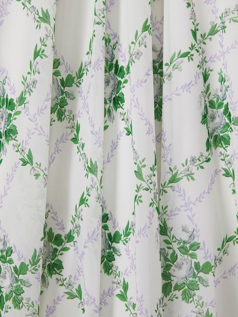 Florere Sheer Sleeve Cape Detail Maxi Dress