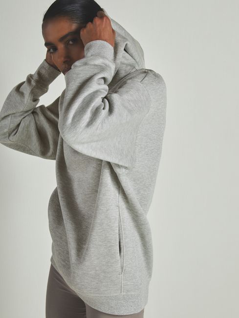 LES 100 CIEL Reiss Les 100 Ciels Modal Blend Jersey Hoodie REISS Rest of Europe