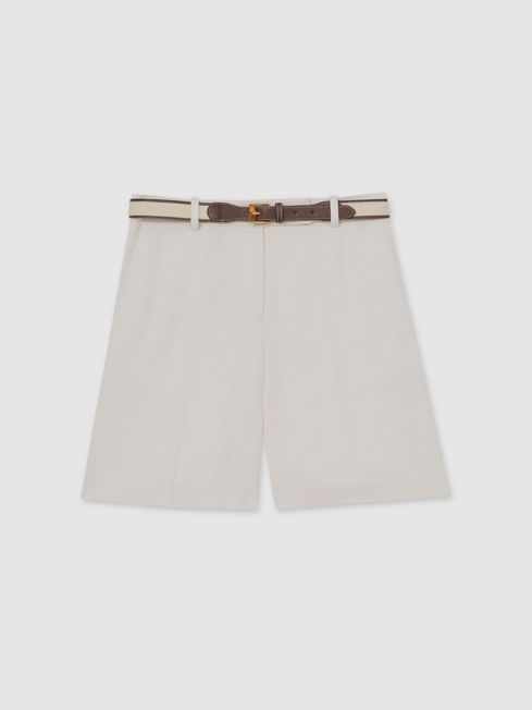 【海外限定】REISSショートパンツ☆Devon Linen-Blend Bermuda S Reiss Devon Linen-Blend Bermuda Shorts | REISS Rest of Europe