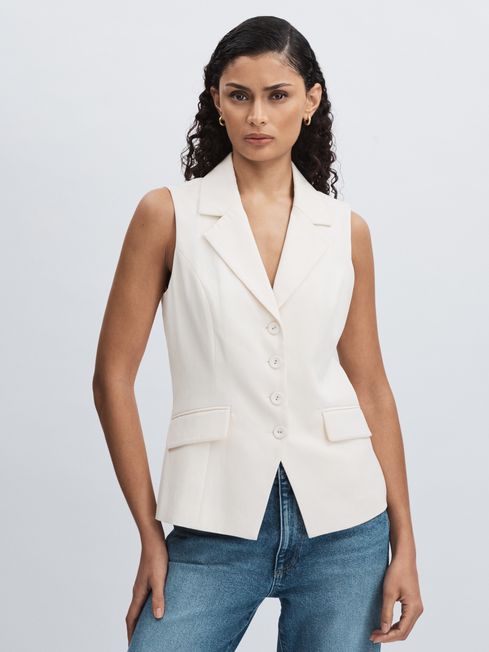 Paige Lyocell Cotton Tailored Waistcoat