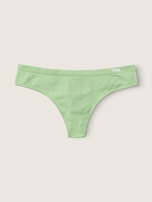 Victoria's Secret PINK Soft Jade Thong Seamless Knickers