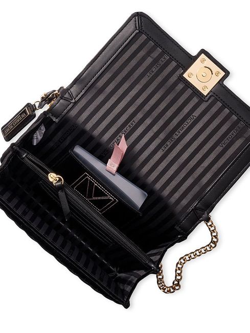 Victoria secret velvet bag hotsell