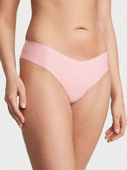 Victoria's Secret Pretty Blossom Pink Scalloped Thong Knickers