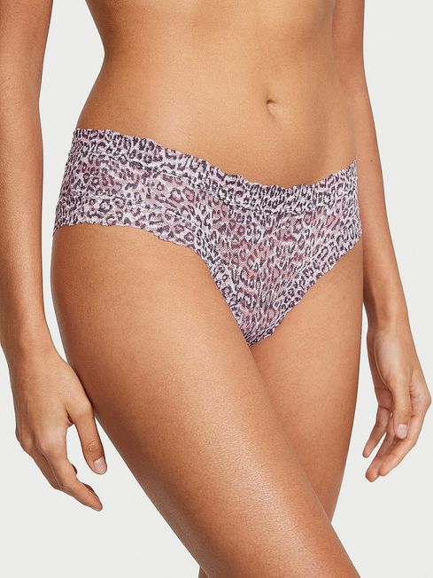 Victoria's Secret Pink Animal Print Lacie Cheeky Knickers