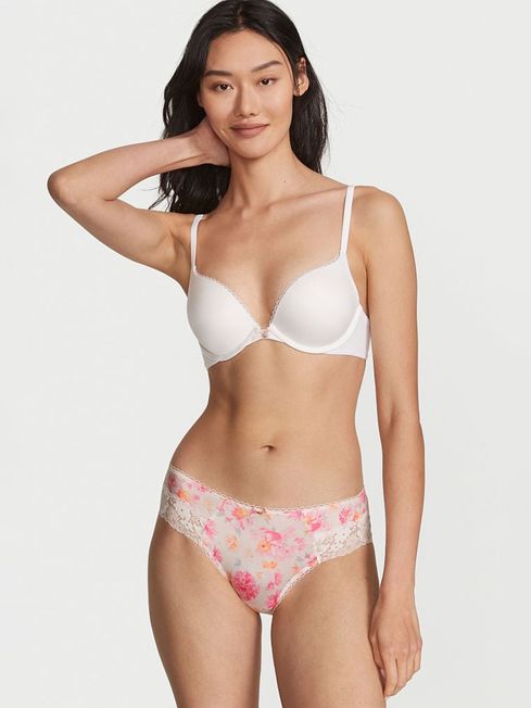 Victoria's Secret Peony White Smooth Hipster Knickers
