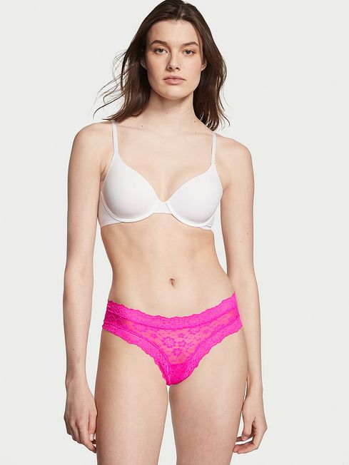 Victoria's Secret Bali Orchid Pink Lacie Cheeky Knickers
