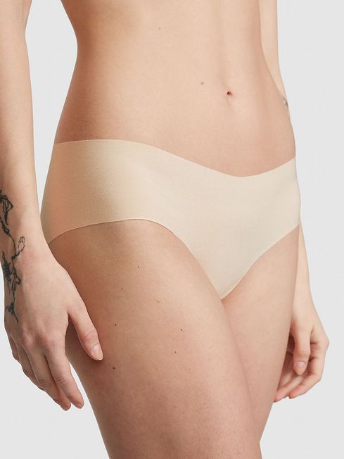 Victoria's Secret PINK Marzipan Nude No Show Hipster Knickers
