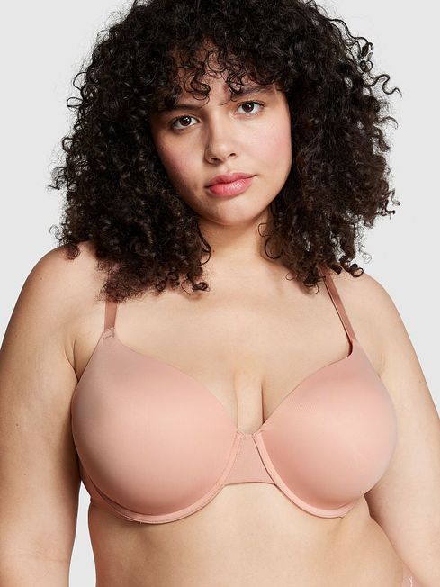 Victoria's Secret PINK Macaron Nude Smooth Lightly Lined Bra