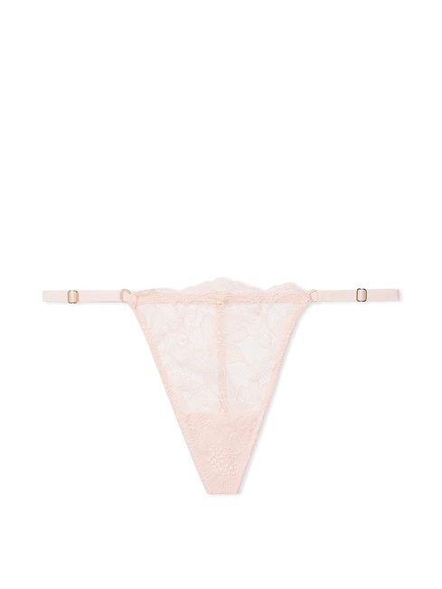 Victoria's Secret Rose Pink Lace G String Knickers