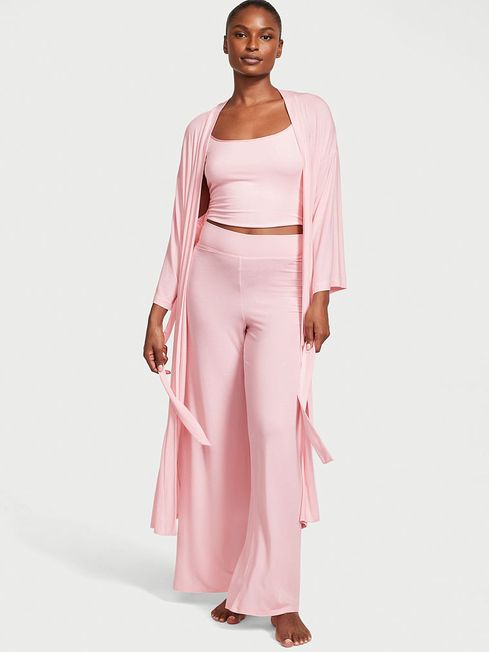 Victoria's Secret Pretty Blossom Pink Modal Long Pyjamas