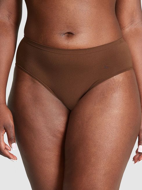 Victoria's Secret PINK Ganache Nude Seamless Hipster Knickers