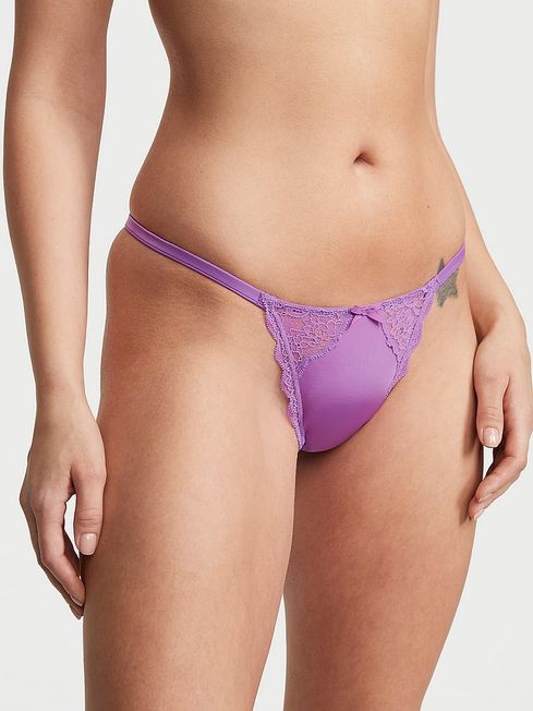 Victoria's Secret Purple Tease G String Knickers