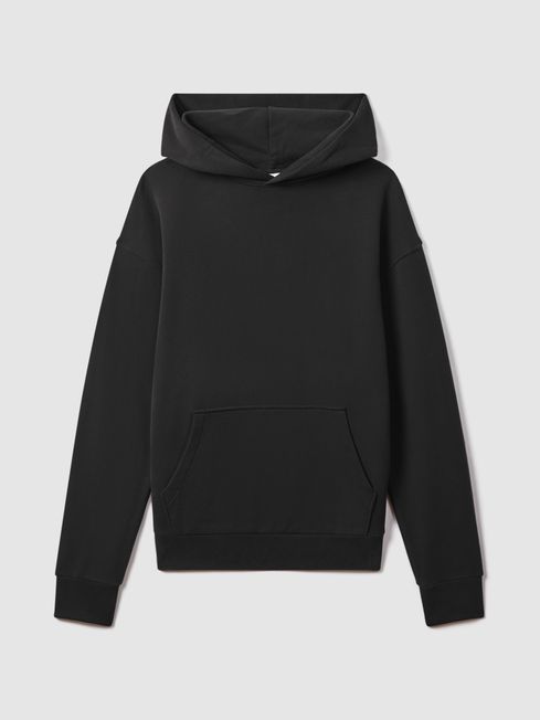 Reiss Alexander Casual Fit Cotton Hoodie REISS Rest of Europe