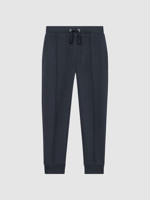 Reiss Navy Croxley Teen Relaxed Drawstring Joggers